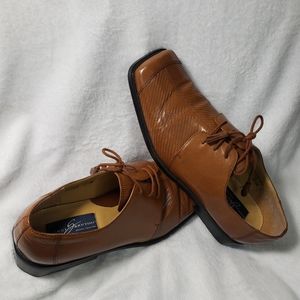 Giorgio Brutini Genuine Leather Private Collection Brown Size 11.5 Mens Shoe